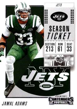 Jamal Adams New York Jets 2018 Panini Contenders NFL #29